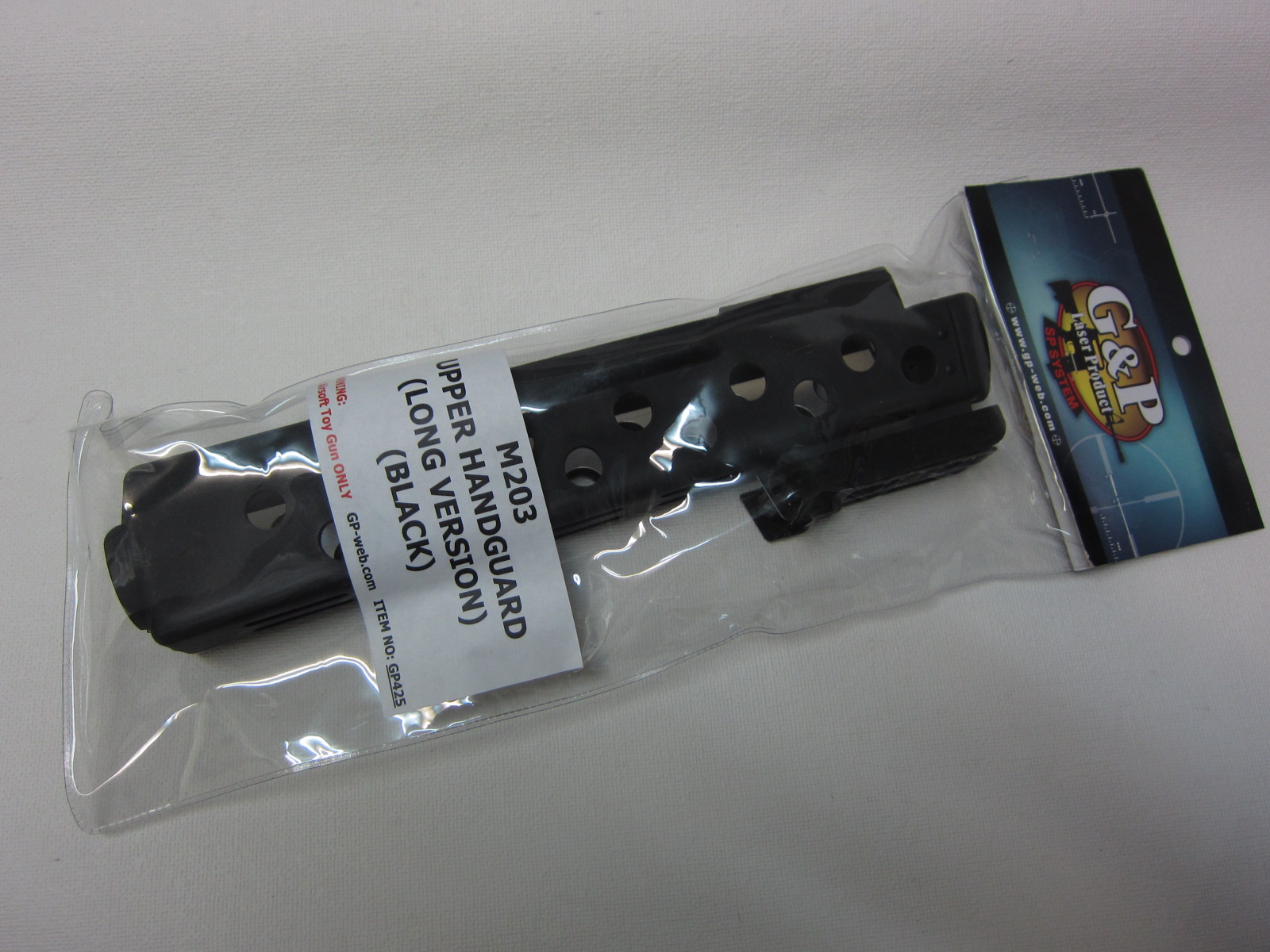 G&P製　Ｍ２０３アッパーハンドガードロングＢＫ新品