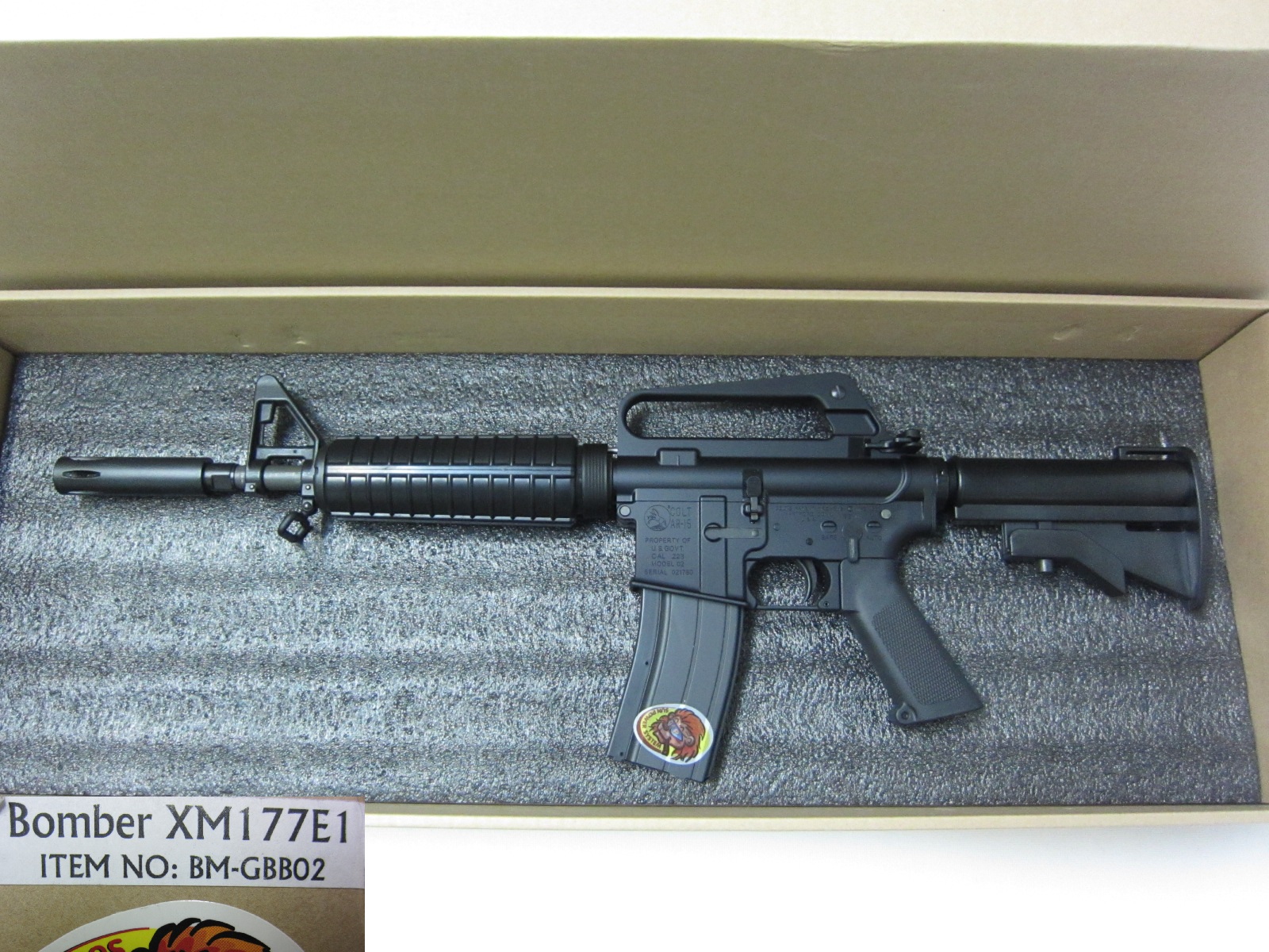 G&P Bomber XM177E1 GBB新品