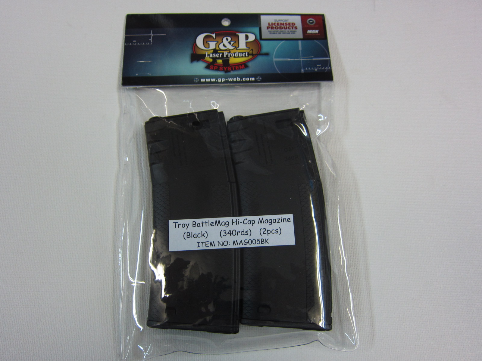 G&P 340rd TROY BattleMag　２個セット新品BK