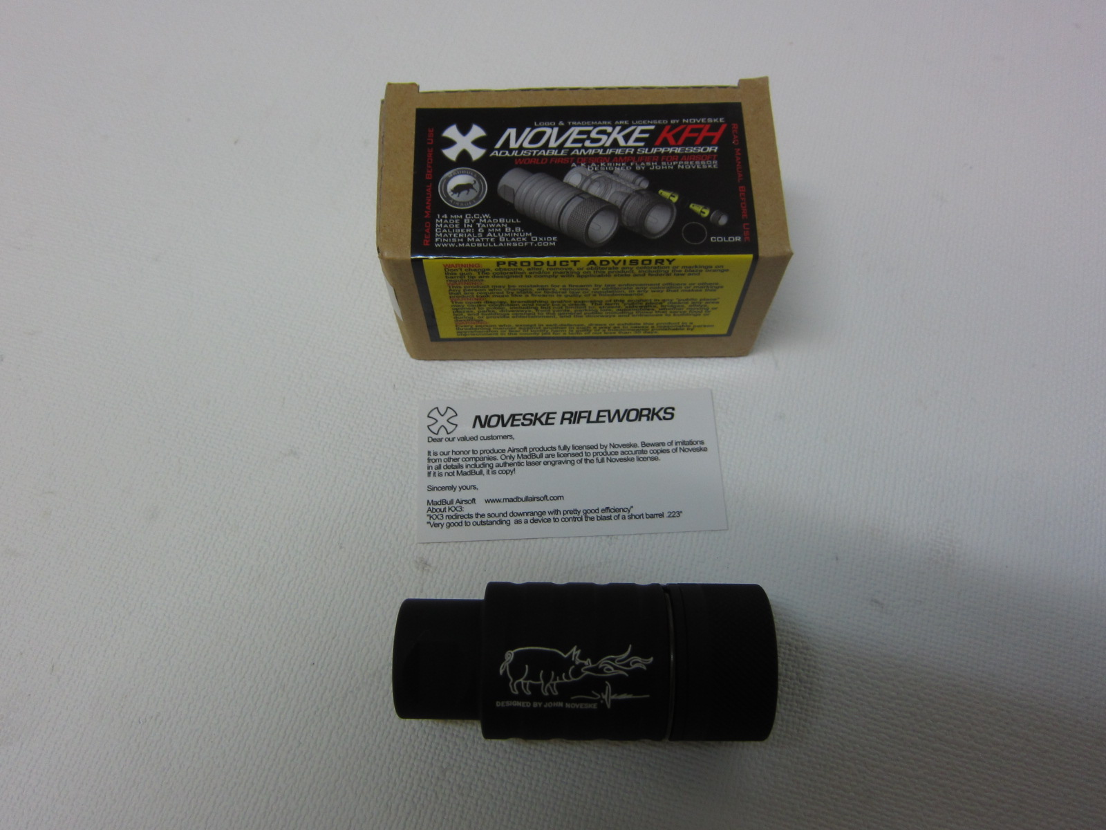 Madbull Noveske KFH タイプフラッシュハイダー新品