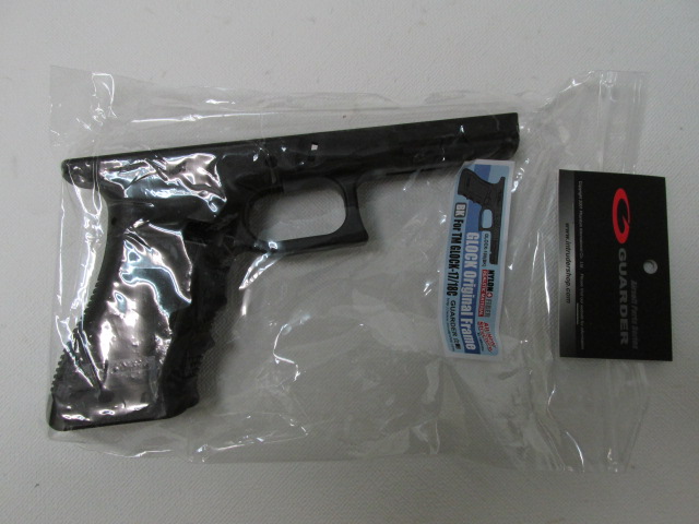 マルイ★グロッグ17,18C用ＥＵタイプリアルフレームBK★ガーター製新品