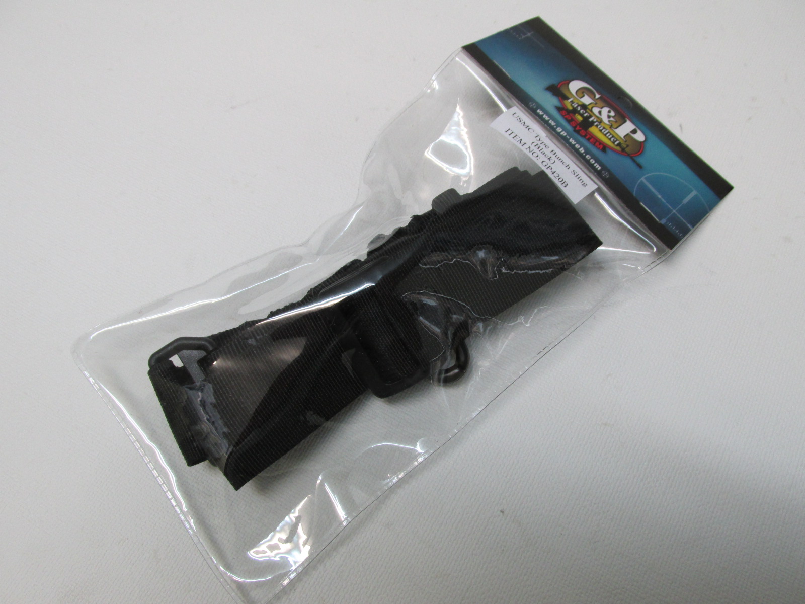 G&P USMCタイプバンジースリングBK