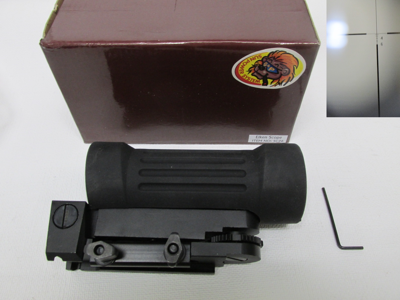 G&P製　ELKEN 4X タクティカルライフルスコープ新品