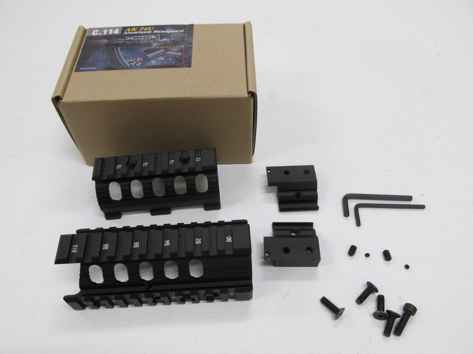 CYMA製アルミ製RASガードKIT AK74U用新品