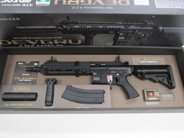 東京マルイ次世代電動ガンDEVGRUカスタム HK416D新品