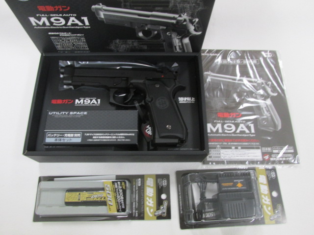 東京マルイ電動 M9A1本体、バッテリー、充電器セット新品