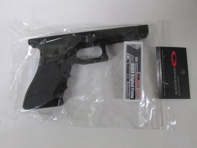 マルイ★グロッグ17,18C用リアルフレームBK★ガーター製新品