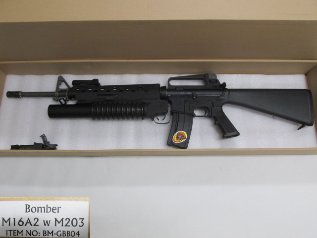 G&P Bomber M16A2 with M203(Limited Edition）GBB新品