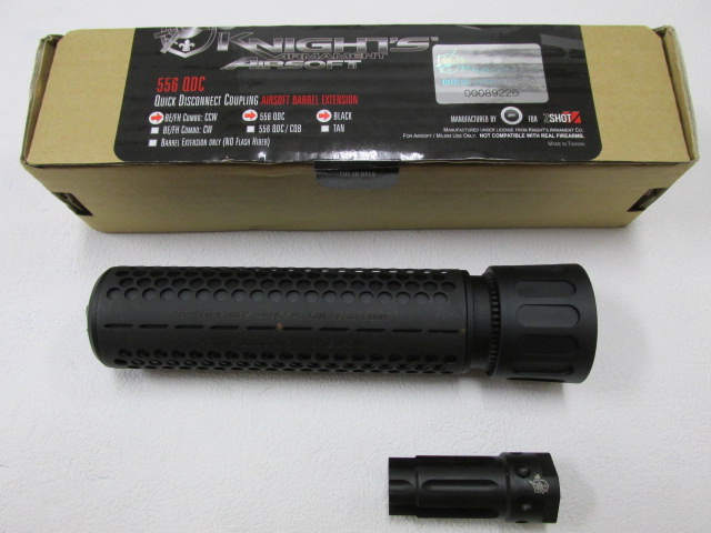 マッドブル製ナイツQDサイレンサーハイダー付新品