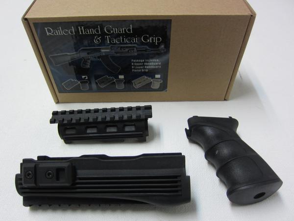 CYMA製電動AK用ハンドガードグリップセット新品