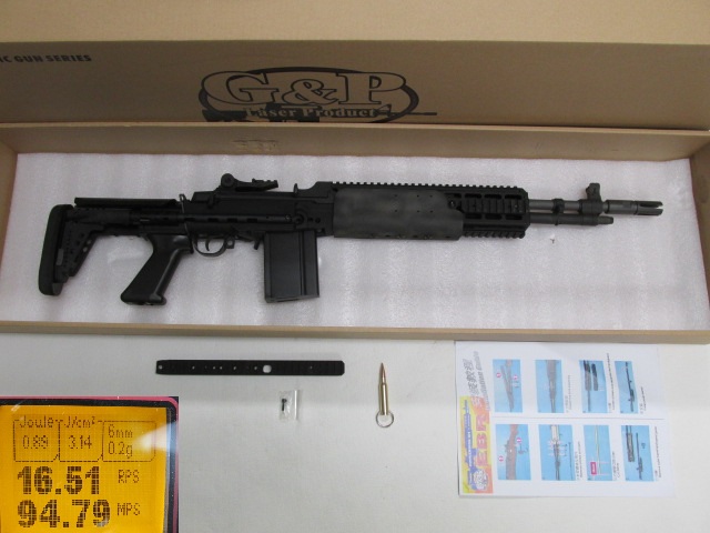 G&P EBR MK14 Mod O (Black)電動ガン新品