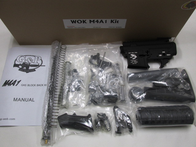 G&P WOK M4A1カービン GBB組立KIT新品