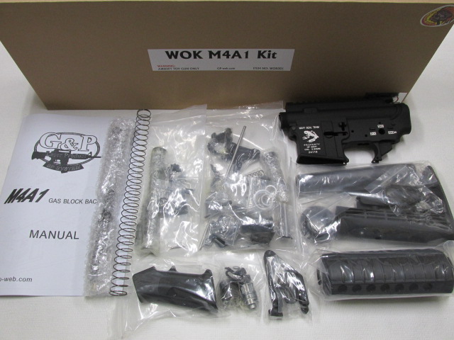 G&P WOK M4A1CQB GBB組立KIT新品