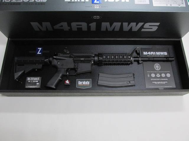 東京マルイＭ4Ａ１ＭＷＳガスブローバック新品