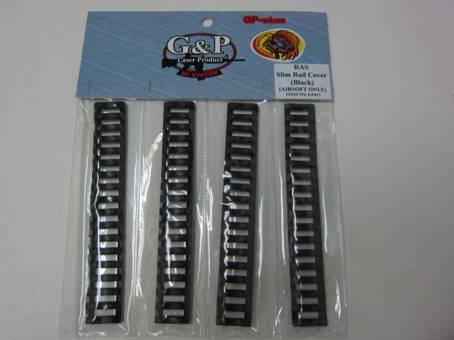 G&P　スリムレールカバー新品BK
