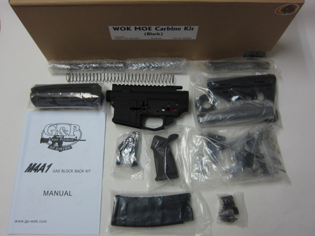 G&P WOKMOEカービン GBB組立KIT新品