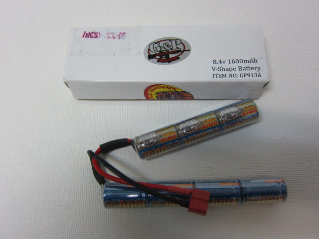 G&P ニッケル水素8.4V１６００ミリAミニバッテリー新品