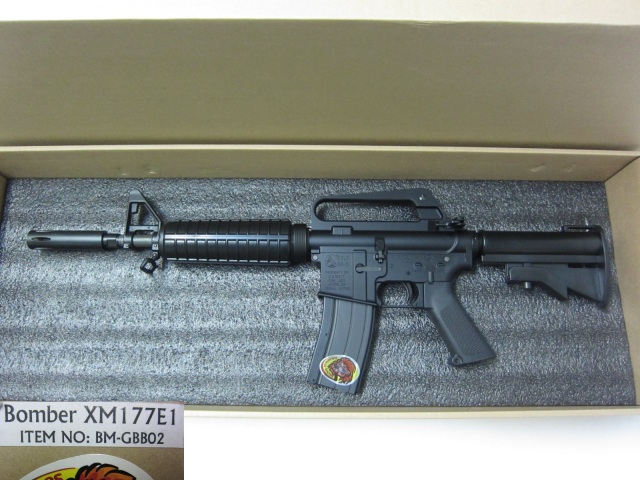 G&P Bomber XM177E1 GBB新品
