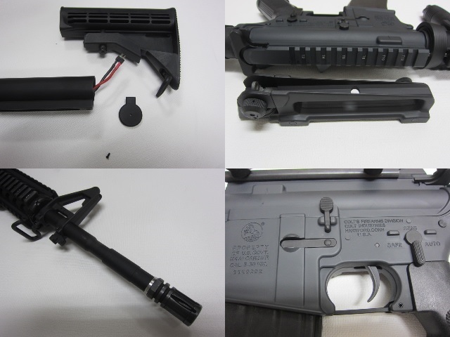 G&P 電動ガン 本体 G&P M4 RAS (6 Position)電動ガン 新品 GP-AEG033