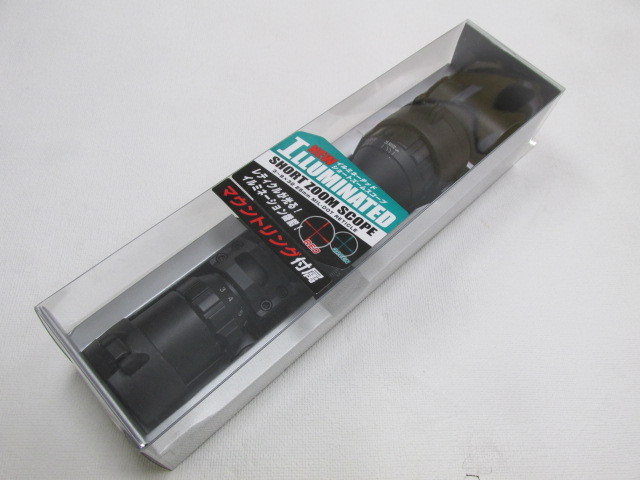 東京マルイ製NEWイルミネーテッド・ショートズームスコープ（3～9×32mm）新品