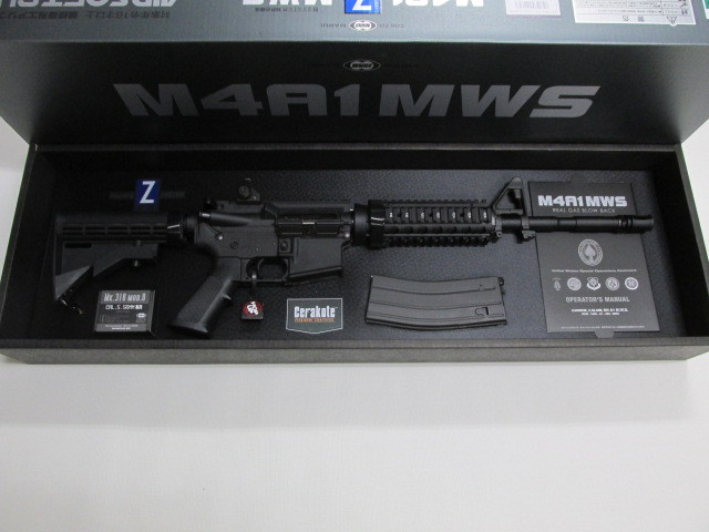 東京マルイＭ4Ａ１ＭＷＳガスブローバック新品