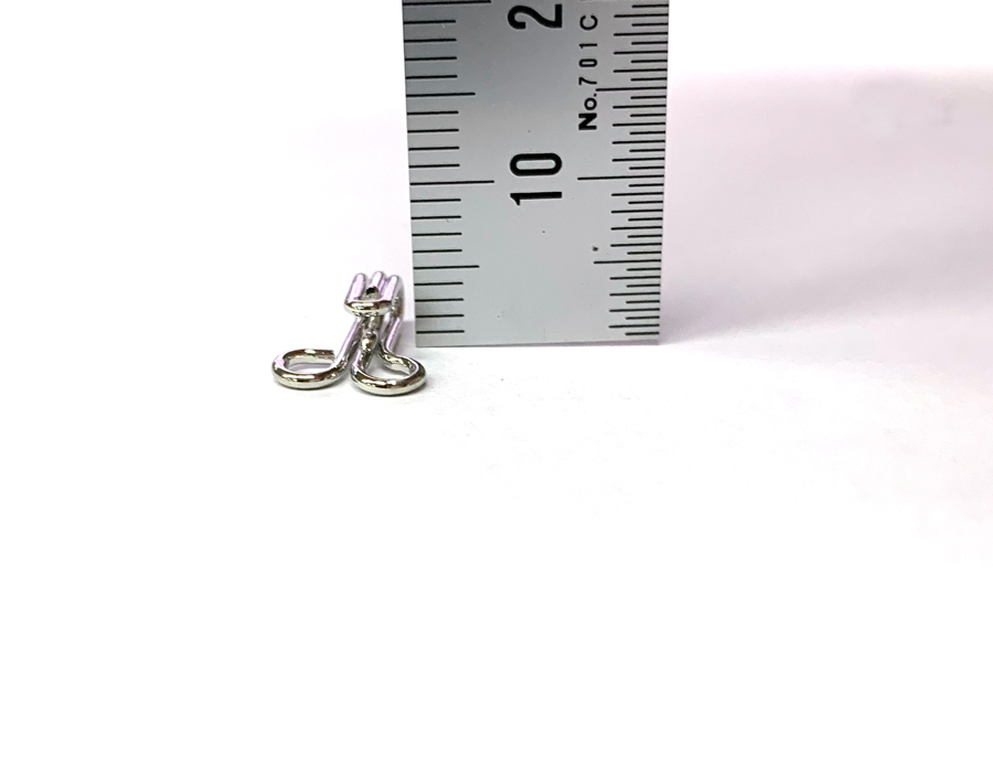 《Prym》プリム・ガーメントフック＆アイ　シルバー　 No.3（12セット入）