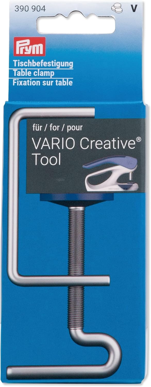 《Prym》プリム・ヴァリオ　テーブルクランプ・ハンドプレス機専用　VARIO Creative Tool　ボタン　釦　ボタン付け　390904