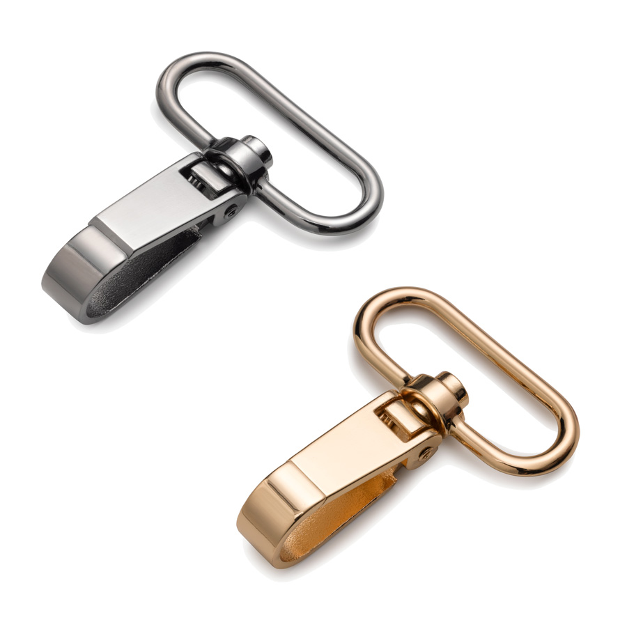 《Prym》プリム・スナップフック　40×60mm ガンメタ/ゴールド