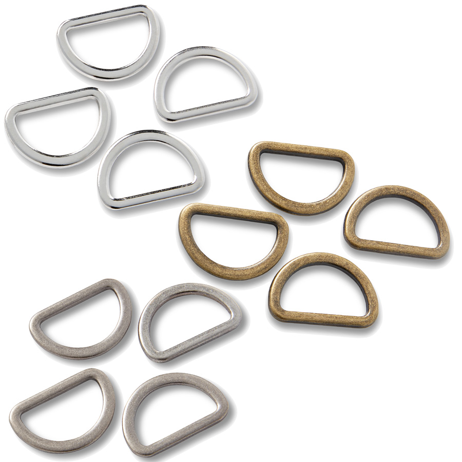 プリム・Ｄリング　20mm　1セット4個入(3カラー展開)　リュック・カバン・オリジナルサイフにおすすめ