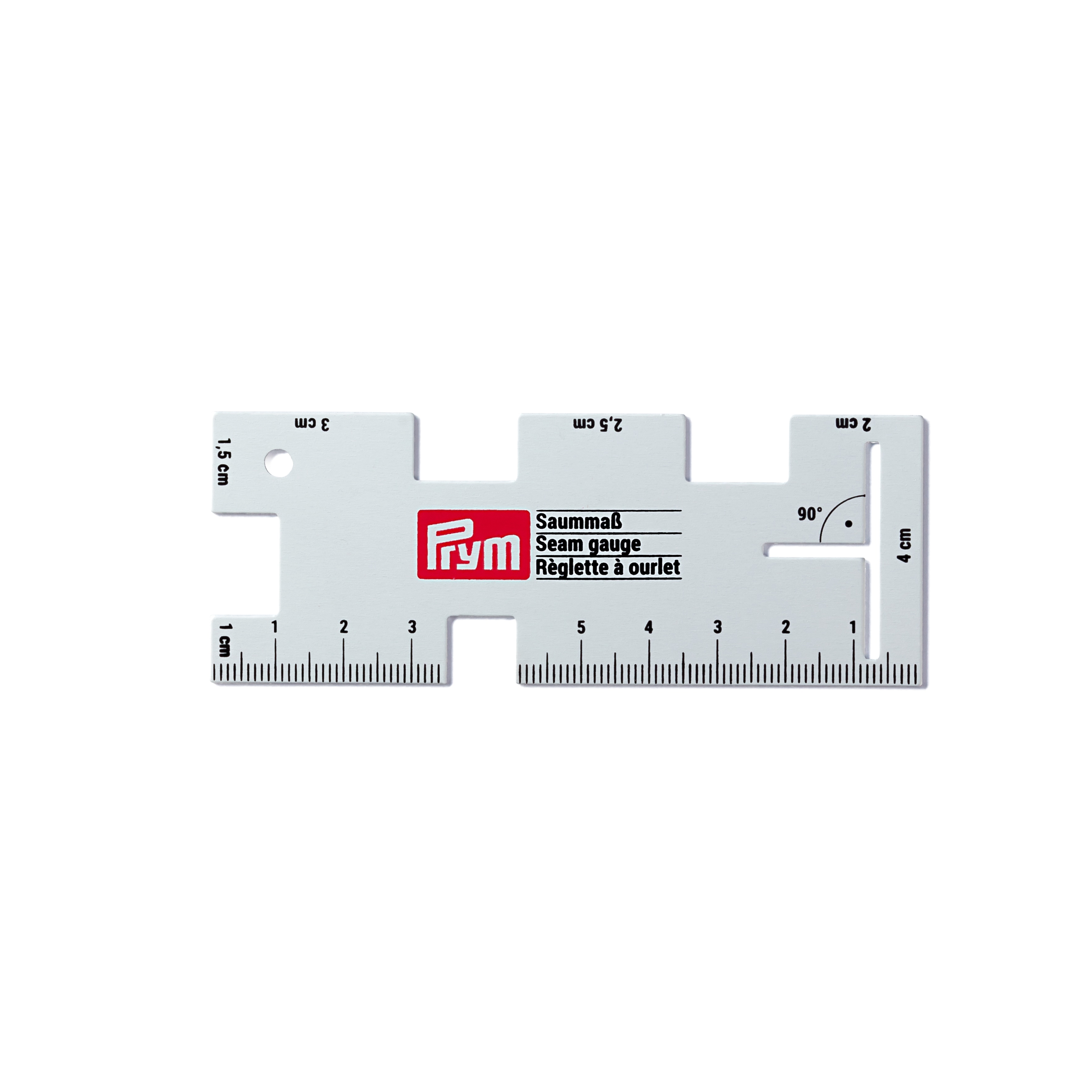 《Prym》プリム　ドイツ・ ソーイングゲージ アルミ 610 736　SEAM GAUGE シームゲージ