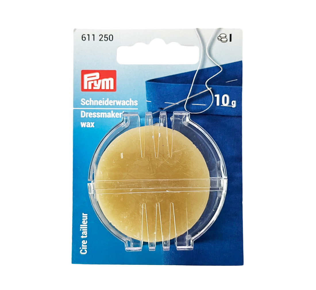 《Prym》プリム　ドイツ・ 糸用ワックス（ホルダー付きWAX） ロウビキWAX　 すべりや糸補強に大変便利