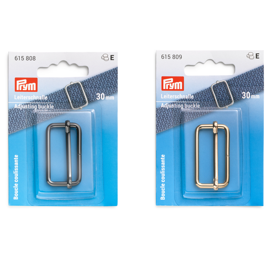 《Prym》プリム・リュックカン　30mm　 1個入(2カラー展開)　 送りカン　移動カン　送り金具　 リュック・カバンのショルダー部分長さ調整に