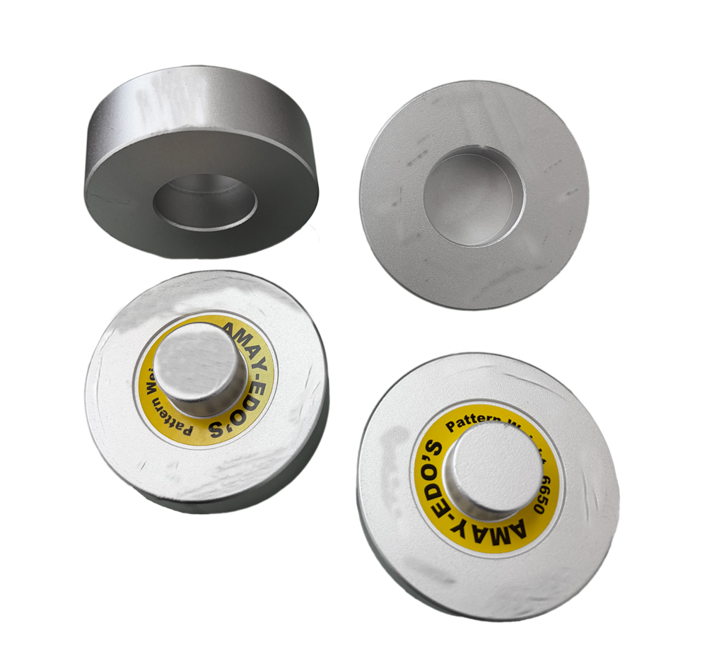 【B品】NEW・【丸型文鎮】　重ねられる文鎮　※1個単位から販売※　サイズ：直径60mm/高さ33mm/重さ約350g　ウエイト　洋裁　裁断　手芸　クラフト　レザー　ハンドメイド　ソーイング　重り