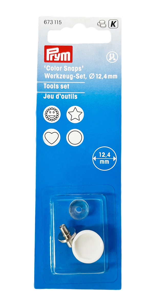 《Prym》プリム・ヴァリオシリーズ用　カラースナップ（12.4mm）取り付けアタッチメント　VARIO Creative Tool　673115