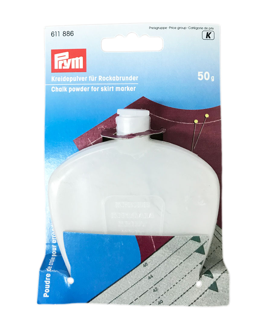 PRYM　プリム　スカートマーカー用替粉　SKIRT MARKER　POWDER　白色50ｇ