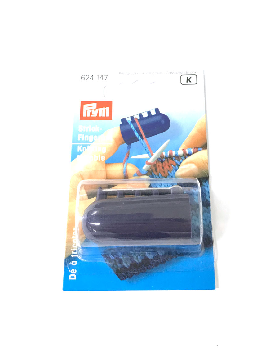 《Prym》プリム ドイツ ニット用シンブル　4色用　ヤーンガイド　編物　リング