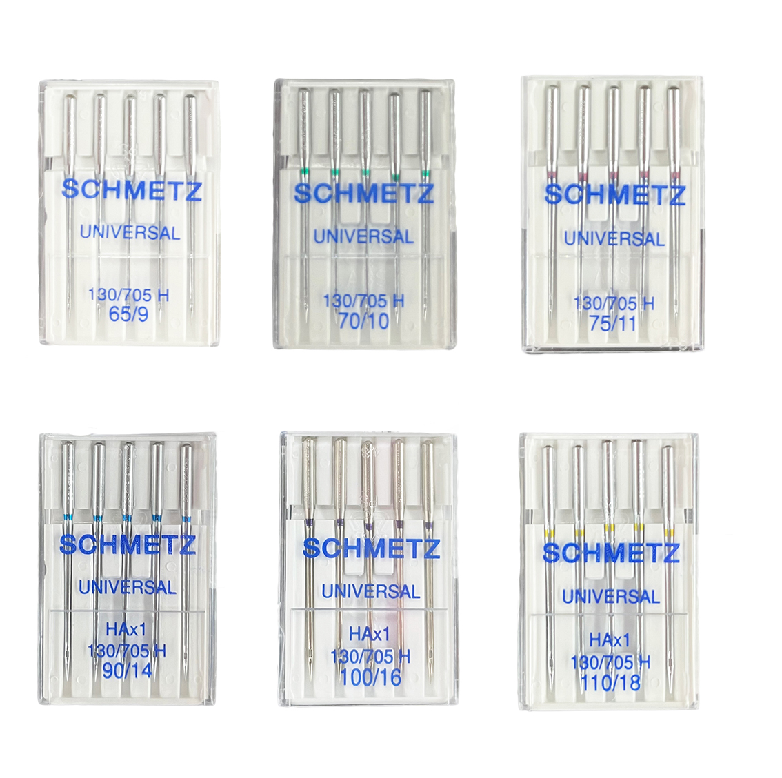 《SCHMETZ》シュメッツ　ドイツ製・多用途万能針　130/705H UNIVERSAL （ユニバーサル）　※個別販売※　 5本セット