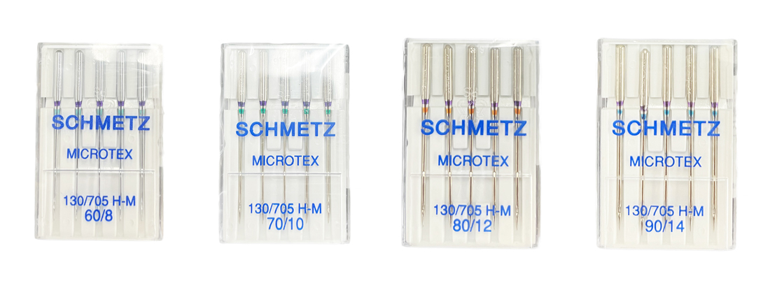 《SCHMETZ》シュメッツ　ドイツ製・薄地用針　130/705H-M MICROTEX （マイクロテックス）※個別販売　5本セット