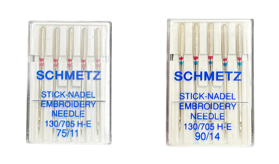 《SCHMETZ》シュメッツ　ドイツ製・刺繍用針　130/705H-E EMBROIDERY （エンブロイダリー）※個別販売※　5本セット