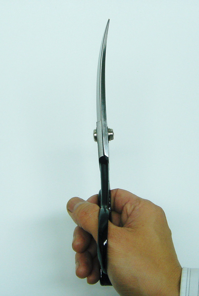 460 源貞之作GENTEYカーブバサミ(右)24cm