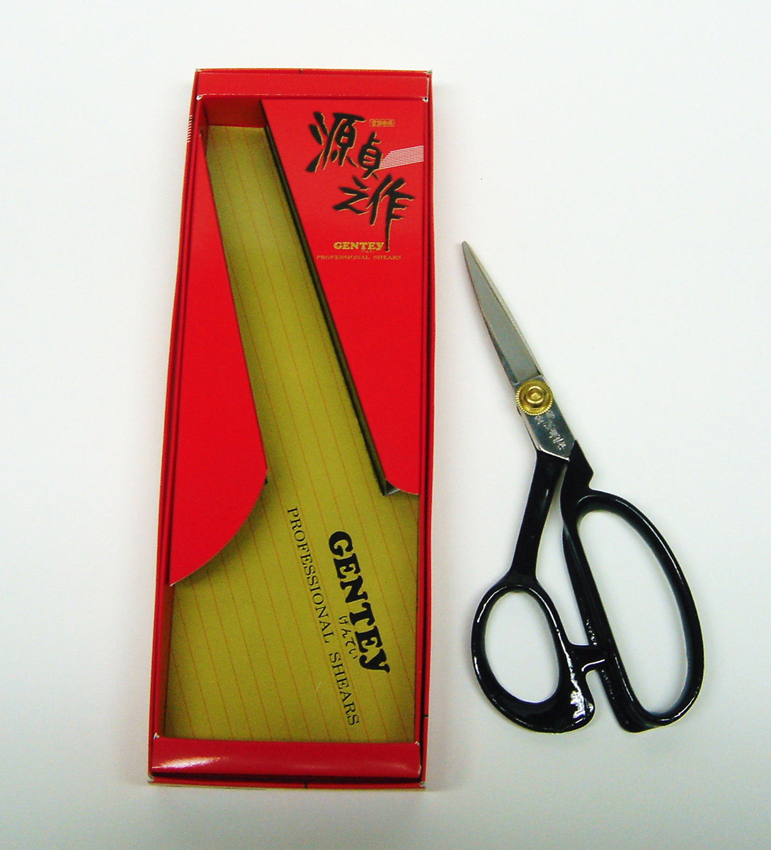 495 源貞之作GENTEYツミ返しバサミ（細工鋏）18cm