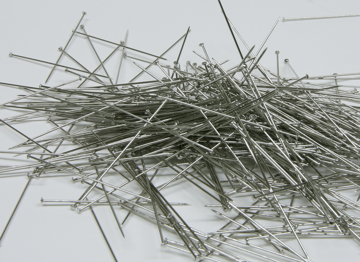 6775 シルクピン80ｇ（約・1600本）針長：30mm太さ：0.5mm