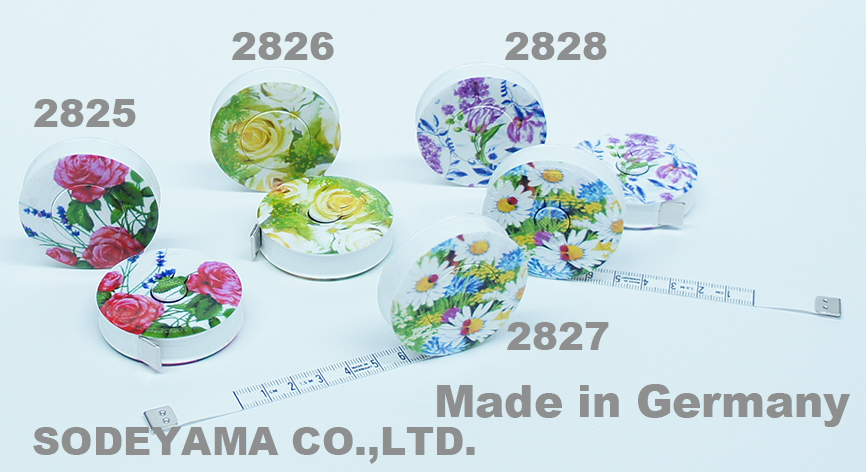 2825-2828 ドイツ製ヘキストマス1.5mhoechstmassロールメジャー新色ブルーム