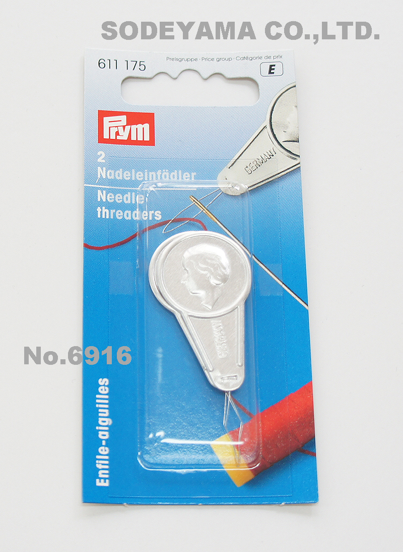 6916 《Prym》プリムドイツ・スレッダー（糸通し）2個セットThreader2pcs/set