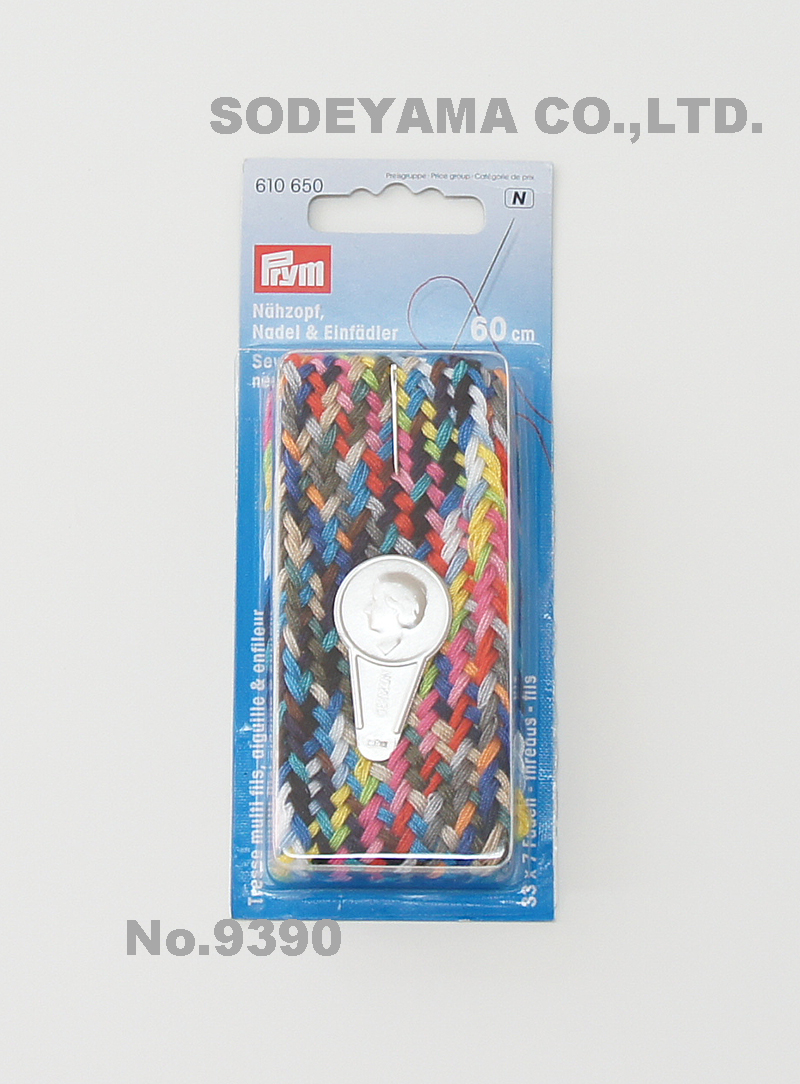 9390 《Prym》プリムドイツ・スレッド・レスキュー22色スレッダー＆針＆糸セット（糸60cm×22色）