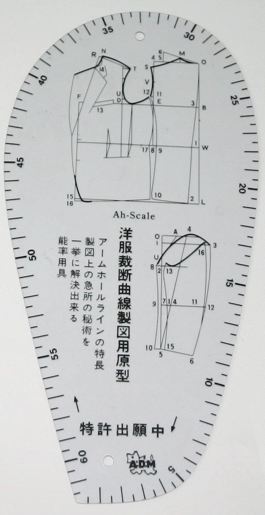 2331 アームホールライン目盛り入り