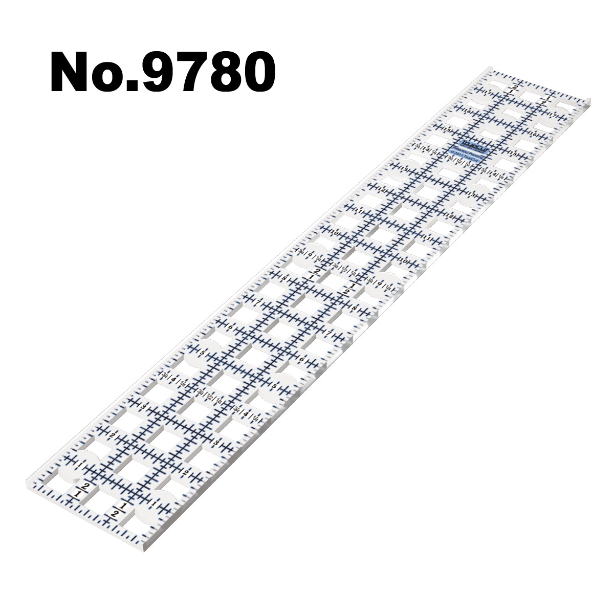 9780 ガイドカッター定規トゥルーカッター専用定規ロータリーカッター定規