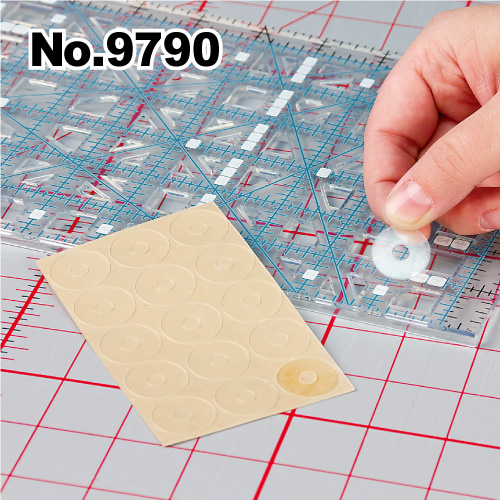 9790 トゥルーグリップ（すべり防止ラバーシール）大15個・小15個入り