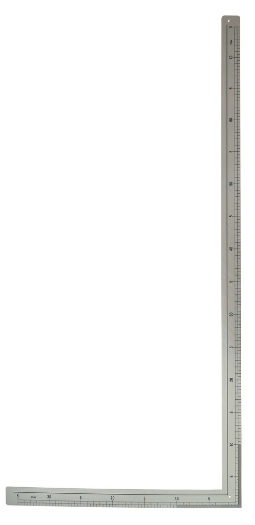 アルミ合金角尺75ｃｍ