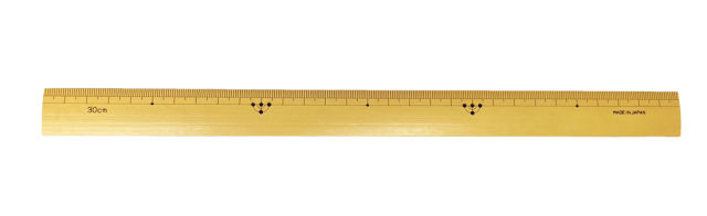 高級竹尺　30cm　標準巾（22mm）